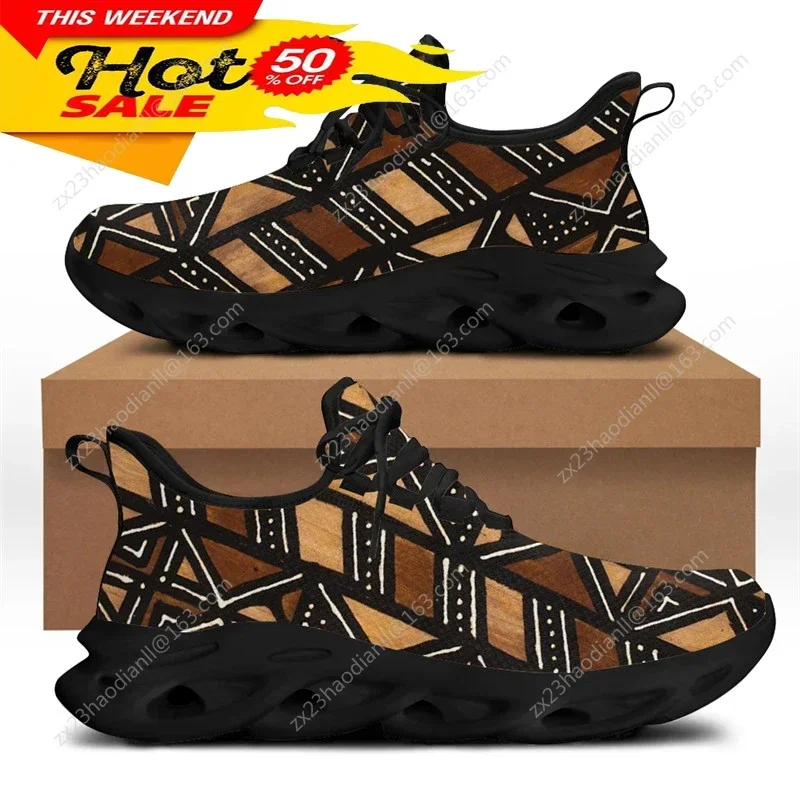 Ethnic Fashion In - Męskie sneakersy z afrykańskim etnicznym wzorem