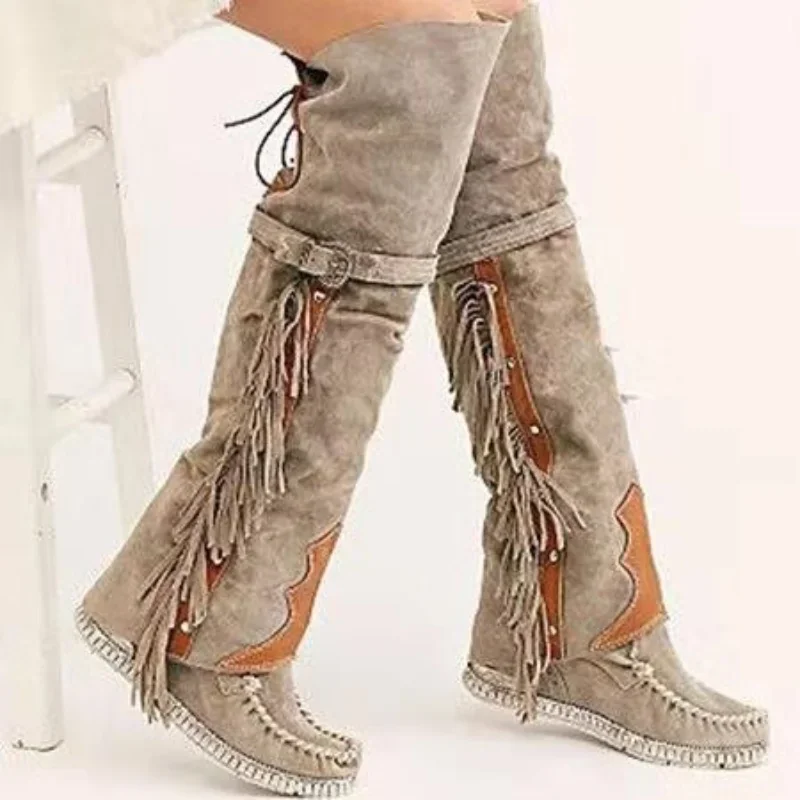 Ethnic Fashion In - Modne botki damskie w stylu bohemy