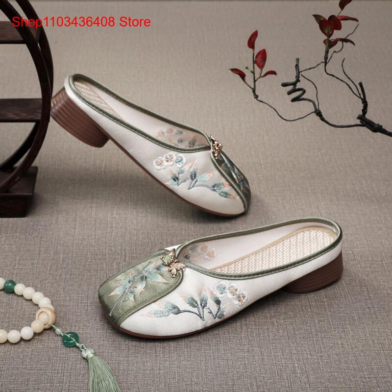 Nowe haftowane kapcie do domu, – Ethnic Fashion In recenzja i cena