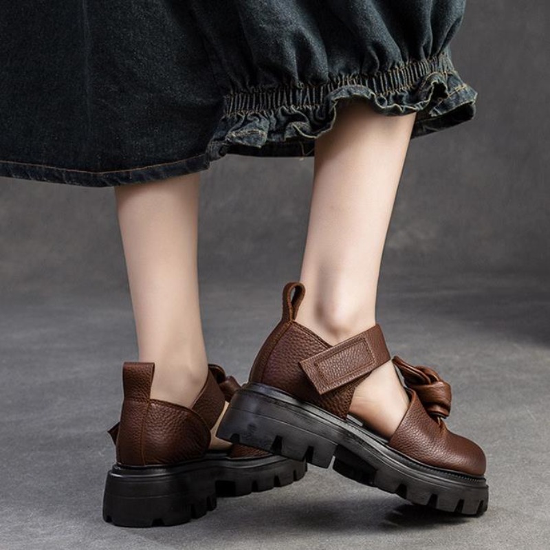 Buty damskie na platformie z e – Ethnic Fashion In recenzja i cena