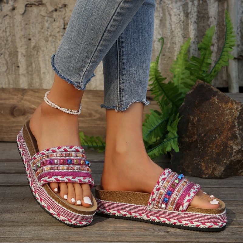 Damskie sandały w stylu boho,  – Ethnic Fashion In recenzja i cena