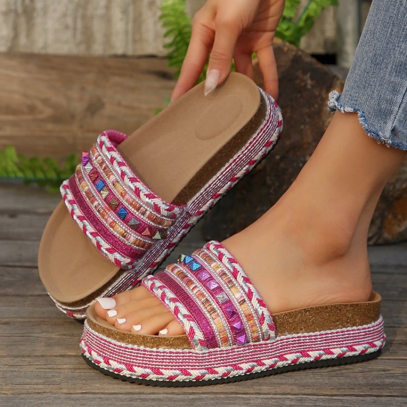 Damskie sandały w stylu boho,  – Ethnic Fashion In recenzja i cena