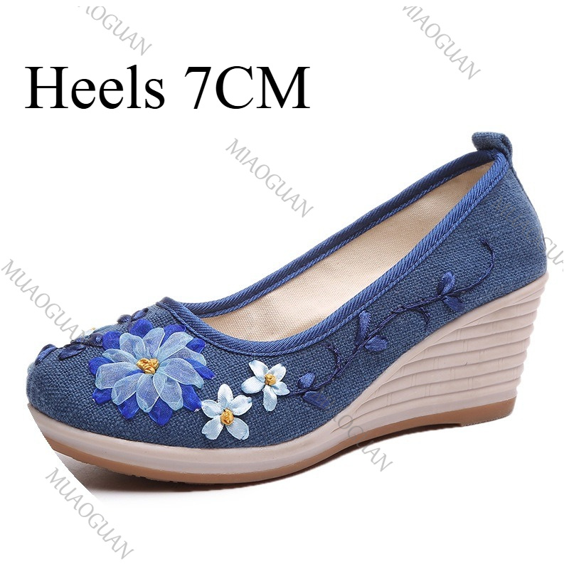 Haftowane damskie wygodne buty – Ethnic Fashion In recenzja i cena