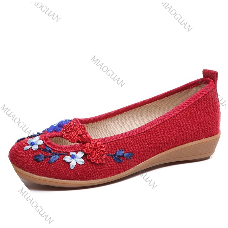Haftowane damskie wygodne buty – Ethnic Fashion In recenzja i cena