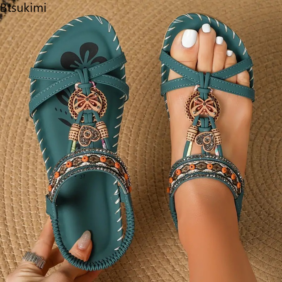 Damskie sandały w stylu bohemy – Ethnic Fashion In recenzja i cena