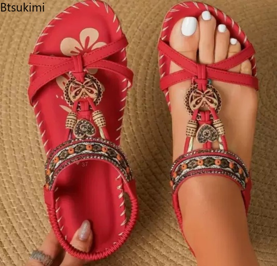Damskie sandały w stylu bohemy – Ethnic Fashion In recenzja i cena