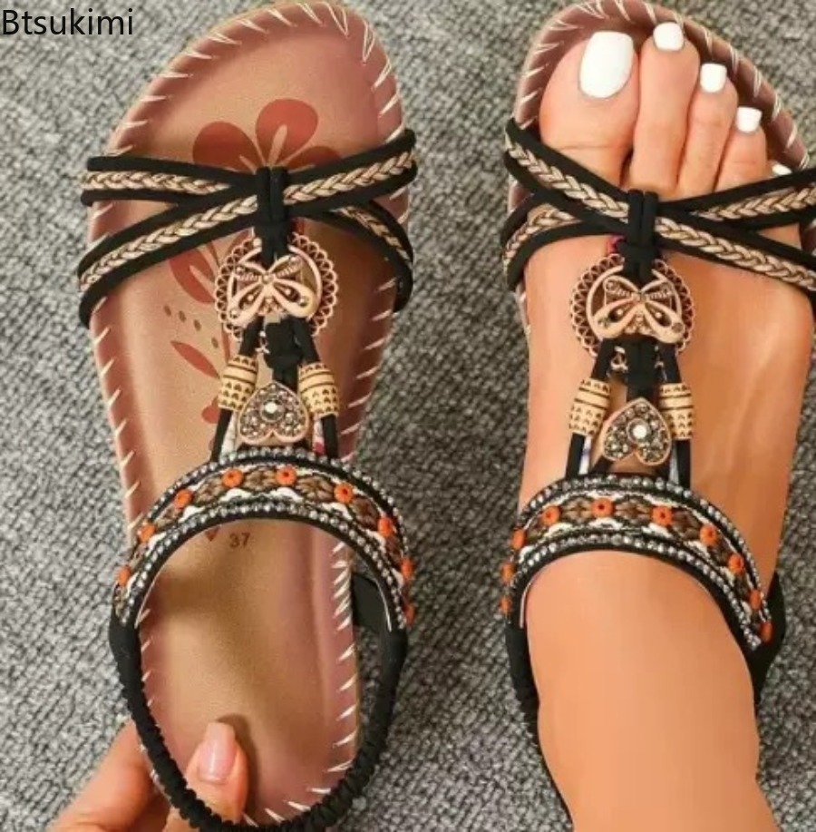 Damskie sandały w stylu bohemy – Ethnic Fashion In recenzja i cena